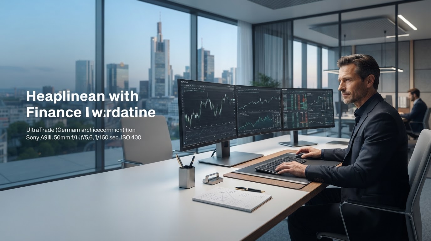 UltraTrade real-time data analysis interface used for portfolio decision-making
